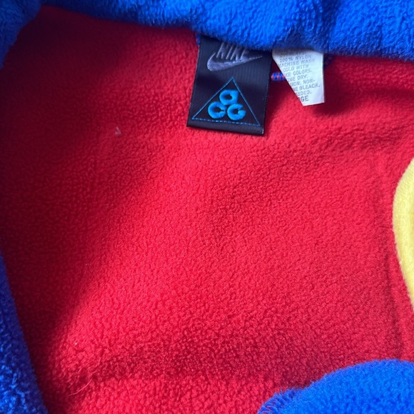 Vintage 1989 Nike ACG Devils Tower pullover fleece. Made in USA Size Large - Picture 6 of 6